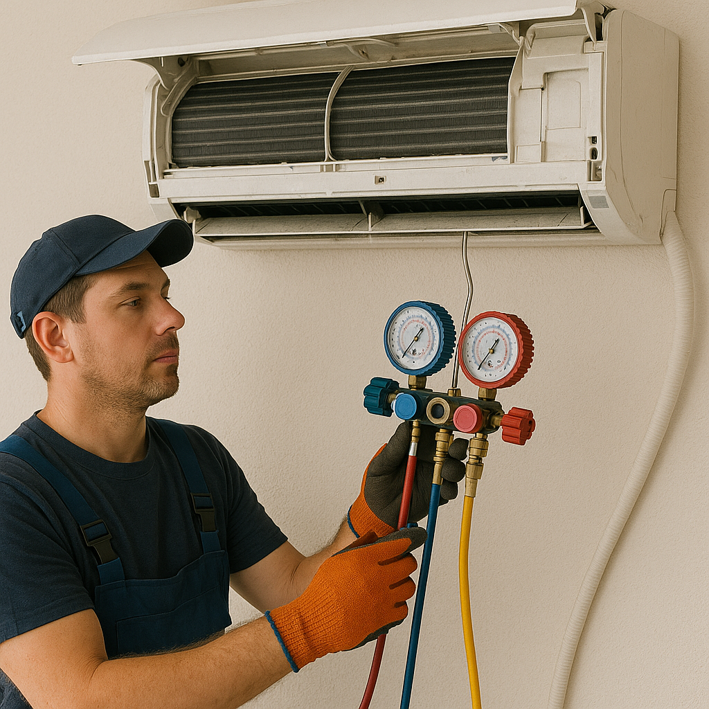 Refrigerant cylinder for AC gas refill