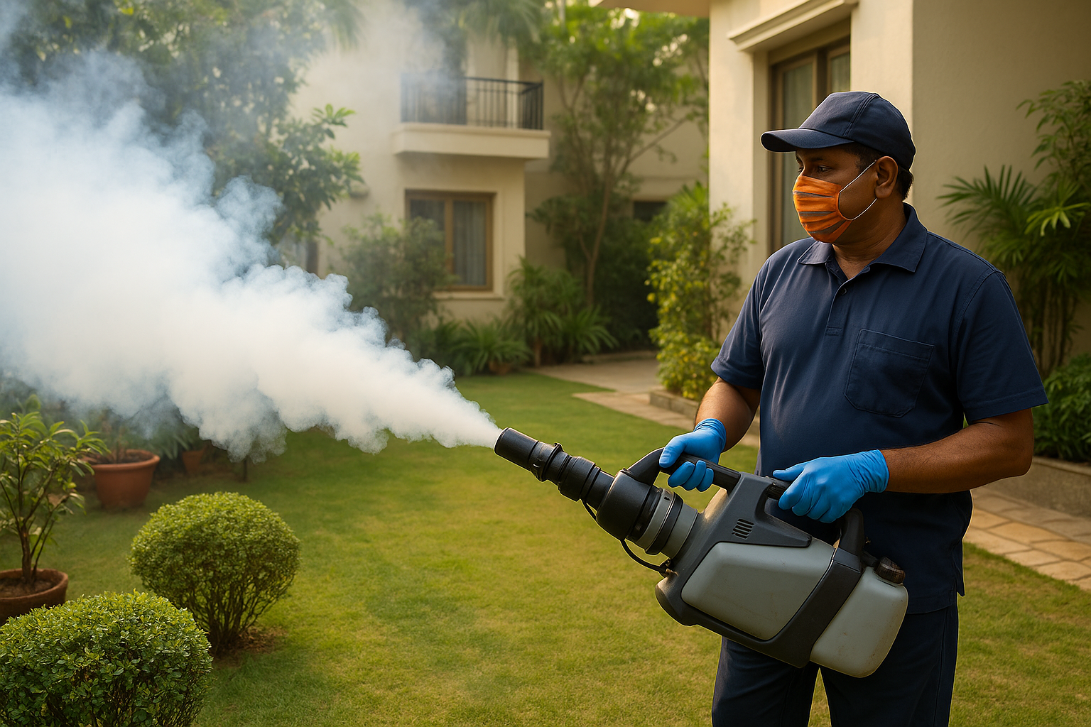 ULV cold fogging for mosquito control