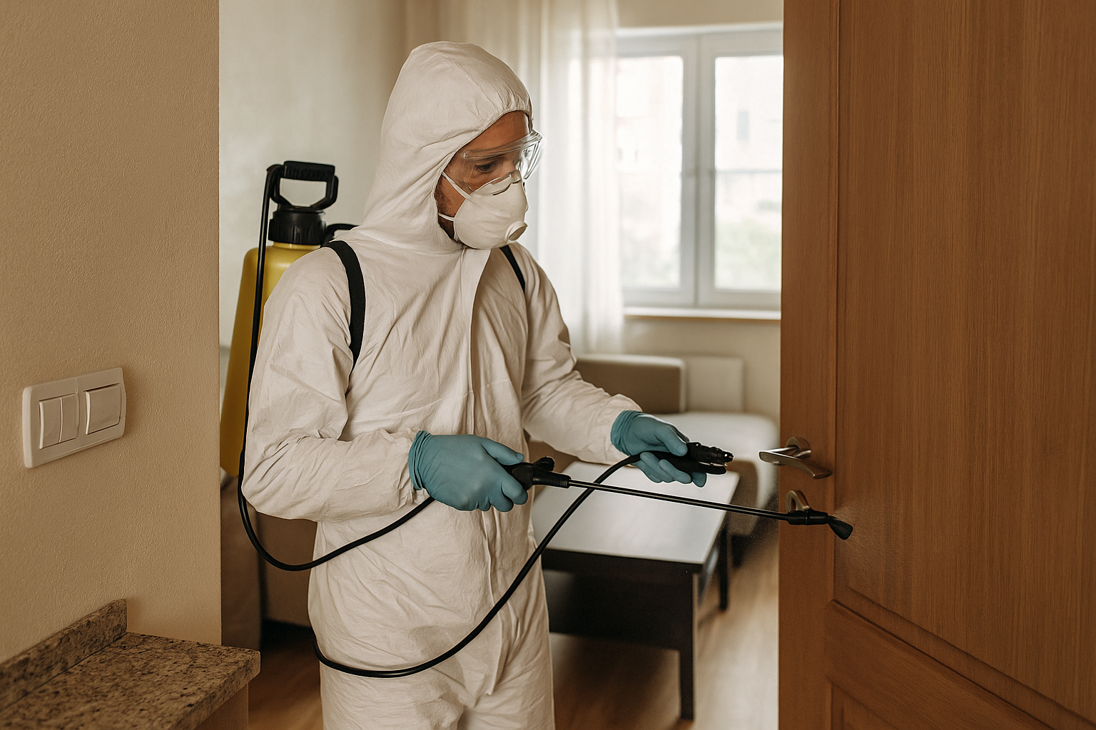 Disinfection of high-touch surfaces