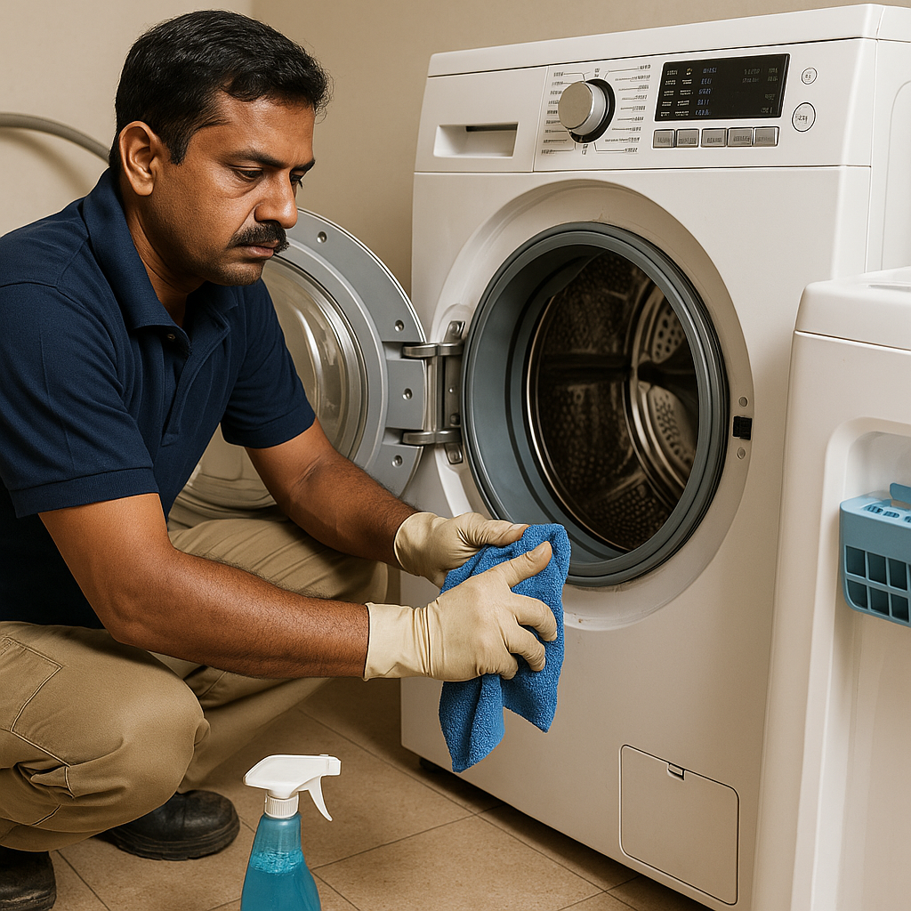 Deep drum cleaning and descaling