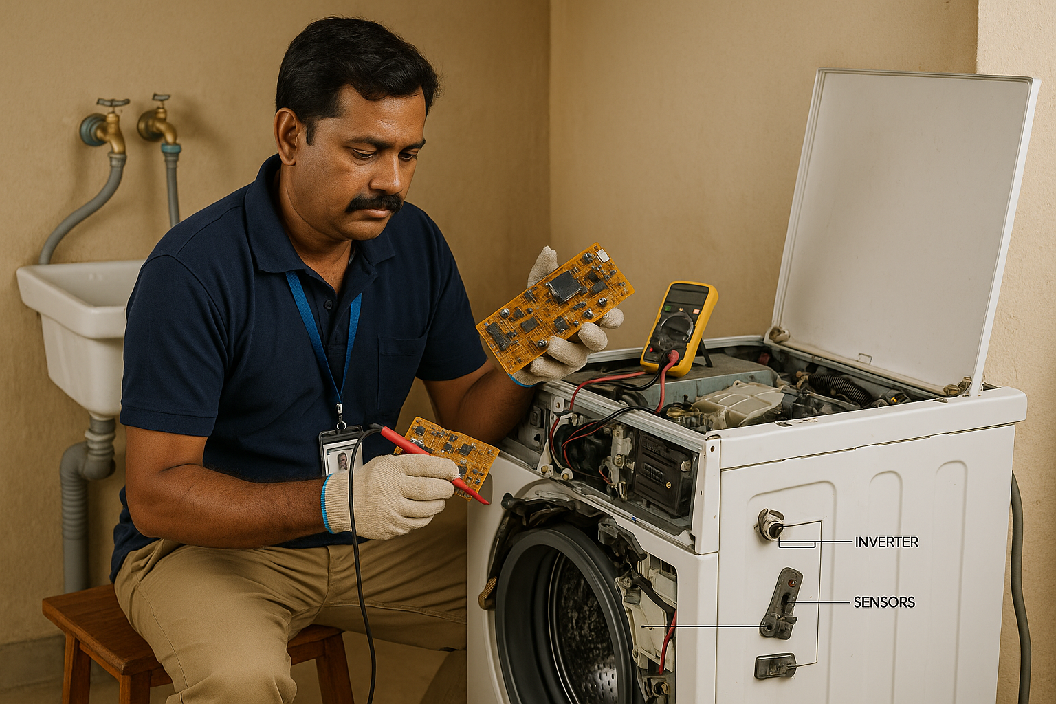 Washing machine PCB and electronics repair